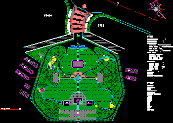 某公园绿化设计图纸免费下载 园林绿化设计、施工与养护全解析